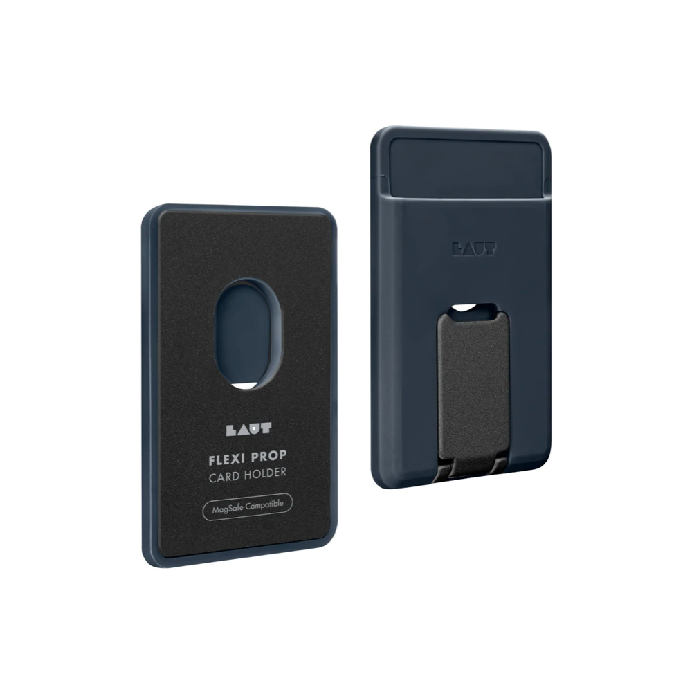 Laut Flexi Prop Magsafe Wallet Dark Blue