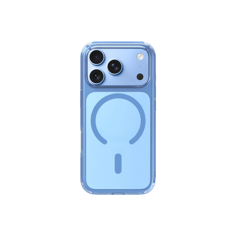 Laut Crystal Fluro| Magsafe for iPhone 18 Pro/17 Pro  - Clear Blue