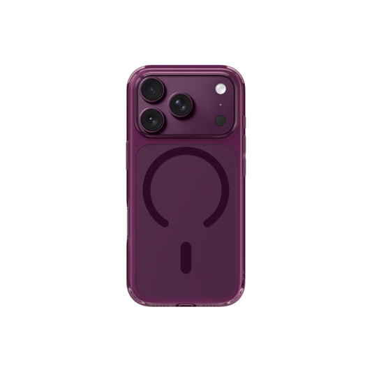 Laut Crystal Fluro| Magsafe for iPhone 18 Pro/17 Pro  - Clear Burgundy
