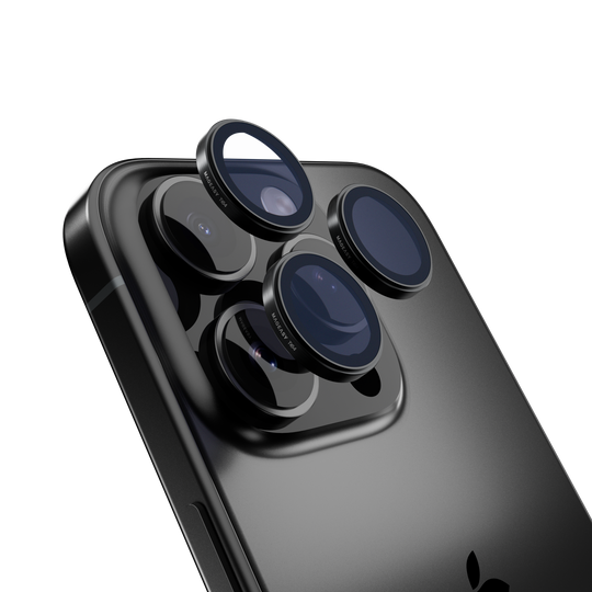 Mageasy iPhone 16 Pro/Pro Max Lenz Sapphire Lens Protector Titanium
