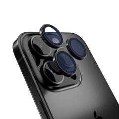 Mageasy iPhone 16 Pro/Pro Max Lenz Sapphire Lens Protector Titanium