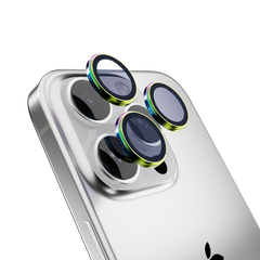 Mageasy iPhone 16 Pro/Pro Max Lenz Sapphire Lens Protector Titanium