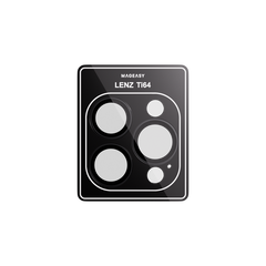 Mageasy iPhone 16 Pro/Pro Max Lenz Sapphire Lens Protector Titanium