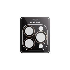 Mageasy iPhone 16 Pro/Pro Max Lenz Sapphire Lens Protector Titanium