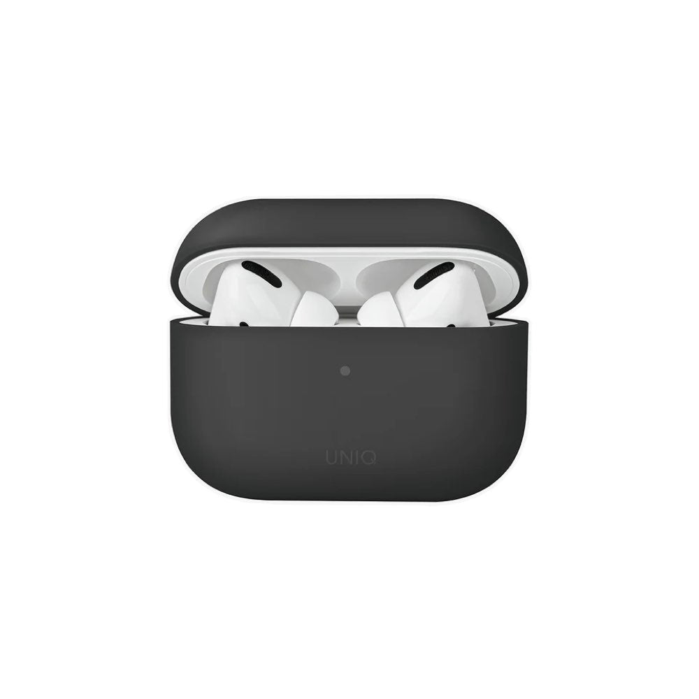 Uniq Lino Hybrid Liquid Silicon Airpods Pro 2nd Gen (2022) Case - Grey