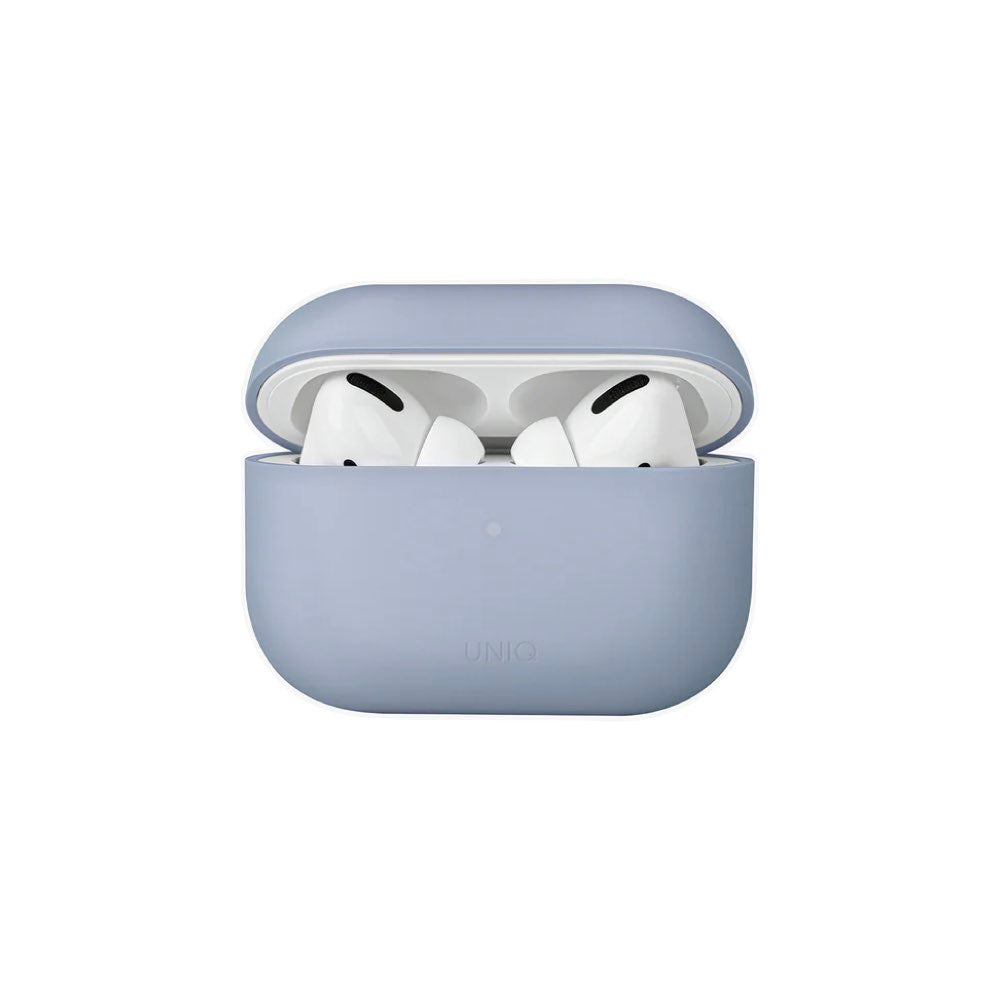 Uniq Lino Hybrid Liquid Silicon Airpods Pro 2nd Gen (2022) Case - Arctic Blue