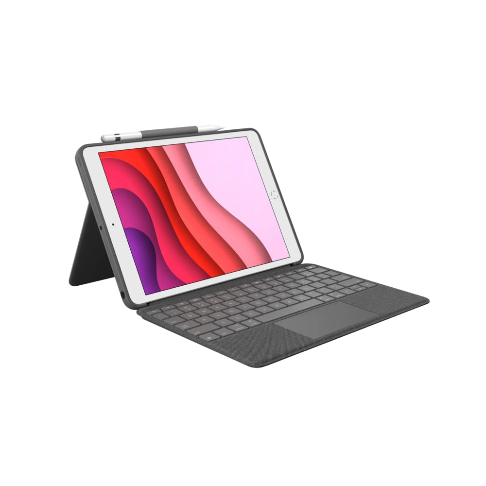 Logitech Combo Touch for iPad 10.2 (7th/ 8th Gen) - Graphite