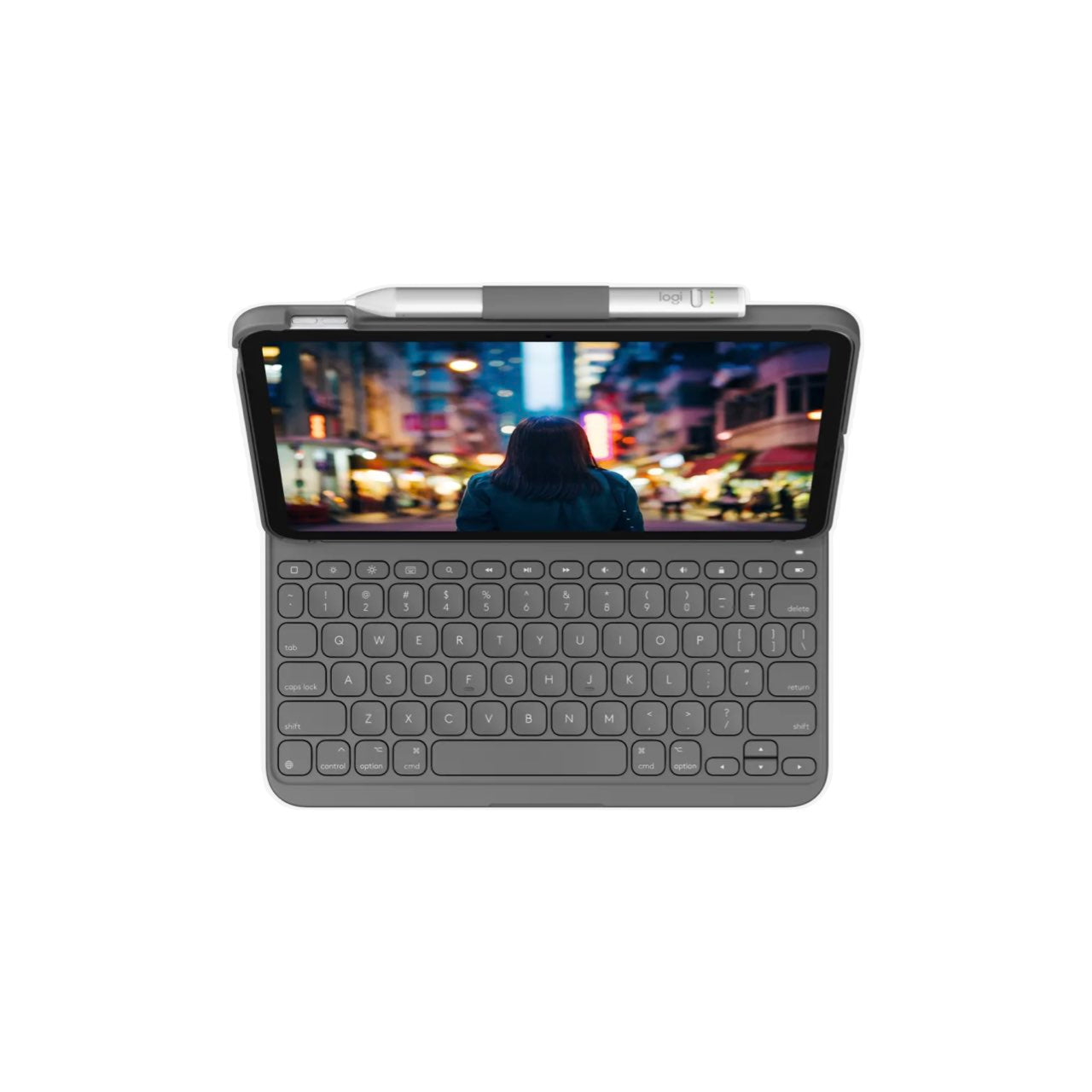 Logitech SLIM FOLIO for iPad (10th Gen) - Oxford Grey