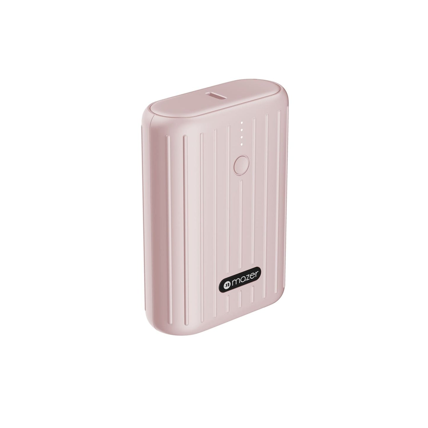 MAZER PowerCHARGE 10000mAh/PD22.5W/QC3.0 Input USB-C/Dual Output-Pink