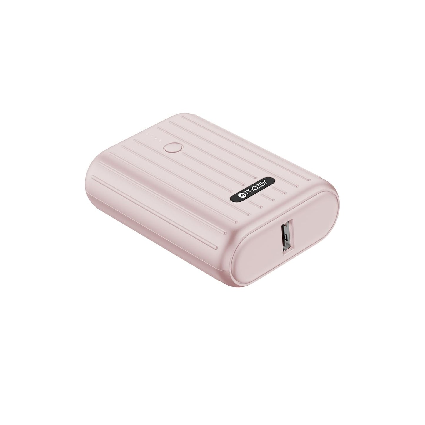 MAZER PowerCHARGE 10000mAh/PD22.5W/QC3.0 Input USB-C/Dual Output-Pink