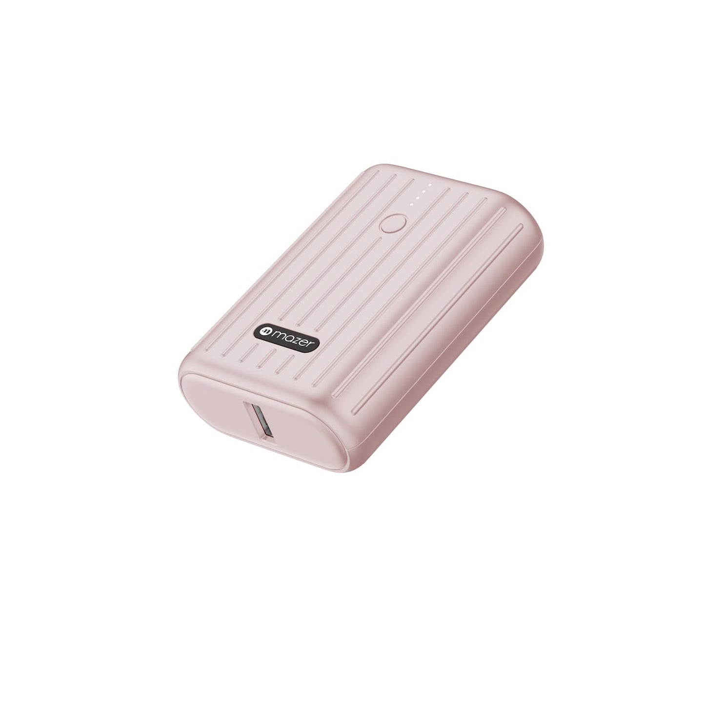 MAZER PowerCHARGE 10000mAh/PD22.5W/QC3.0 Input USB-C/Dual Output-Pink