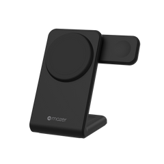 Mazer 3in1 MagSafe, Qi&Apple Watch Wireless Charging Stand-Black