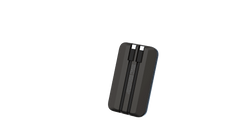 Mazer PowerCharge LINK 1020 Built-in Dual USB-C Cable Charge IN&OUT 10000mAh/PD20W/USB-A/USB-C Power Banks-Navy