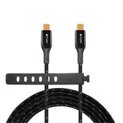 Mazer InfiniteLINK 3 Pro 240W/1.25M USB-C Cable-Black