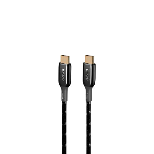 Mazer InfiniteLINK 3 Pro 240W/1.25M USB-C Cable-Black