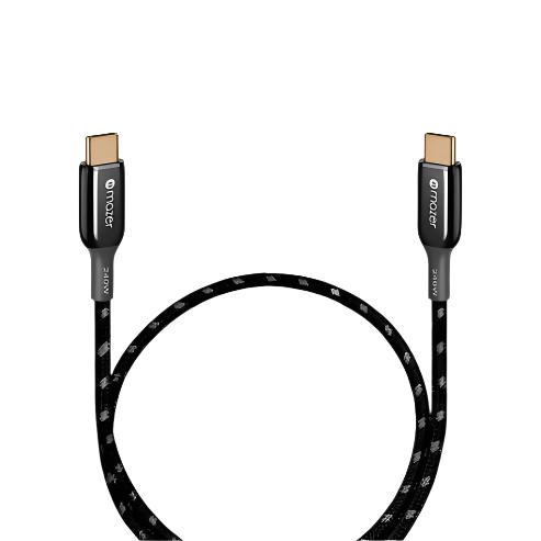 Mazer InfiniteLINK 3 Pro 240W/1.25M USB-C Cable-Black