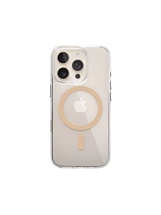 M.Craftsman Magsafe Casing with Camera Control Button for iPhone 16 Pro - Clear/Desert