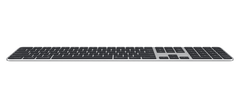 Magic Keyboard with Touch ID and Numeric Keypad for Mac models with Apple silicon - Arabic - Black Keys