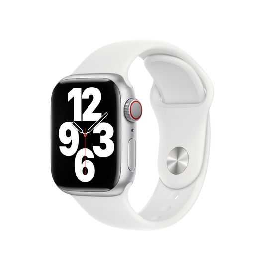 41mm White Sport Band