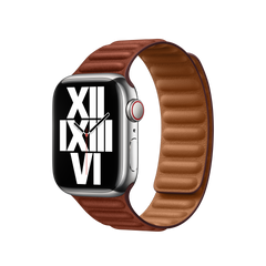 41mm Umber Leather Link - S/M