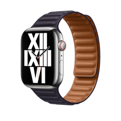 45mm Ink Leather Link - S/M
