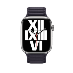 45mm Ink Leather Link - M/L
