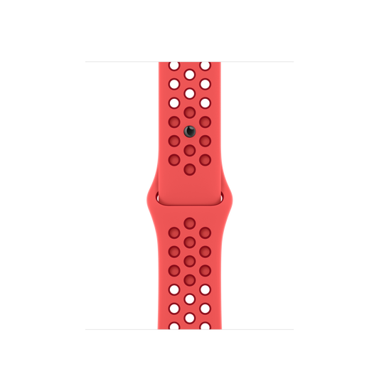 41mm Bright Crimson/Gym Red Nike Sport Band