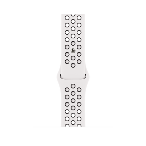 45mm Summit White/Black Nike Sport Band