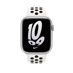 45mm Summit White/Black Nike Sport Band