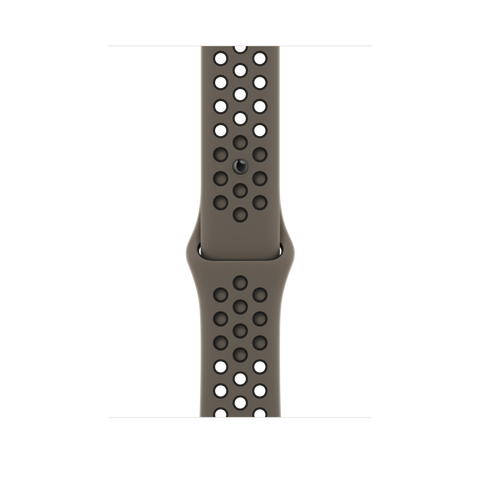 45mm Olive Grey/Black Nike Sport Band