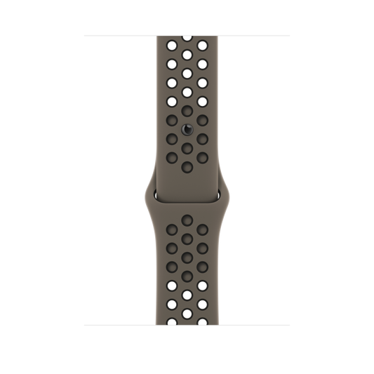 45mm Olive Grey/Black Nike Sport Band