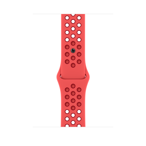 45mm Bright Crimson/Gym Red Nike Sport Band