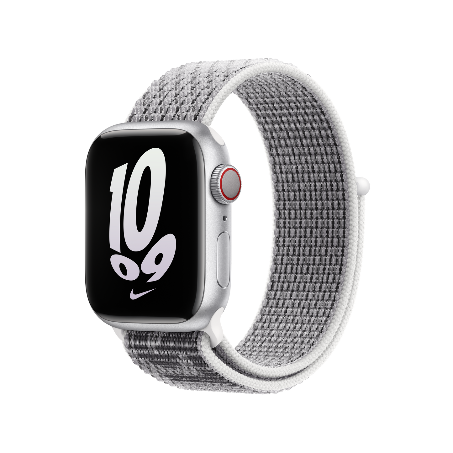 41mm Summit White/Black Nike Sport Loop