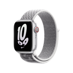 41mm Summit White/Black Nike Sport Loop