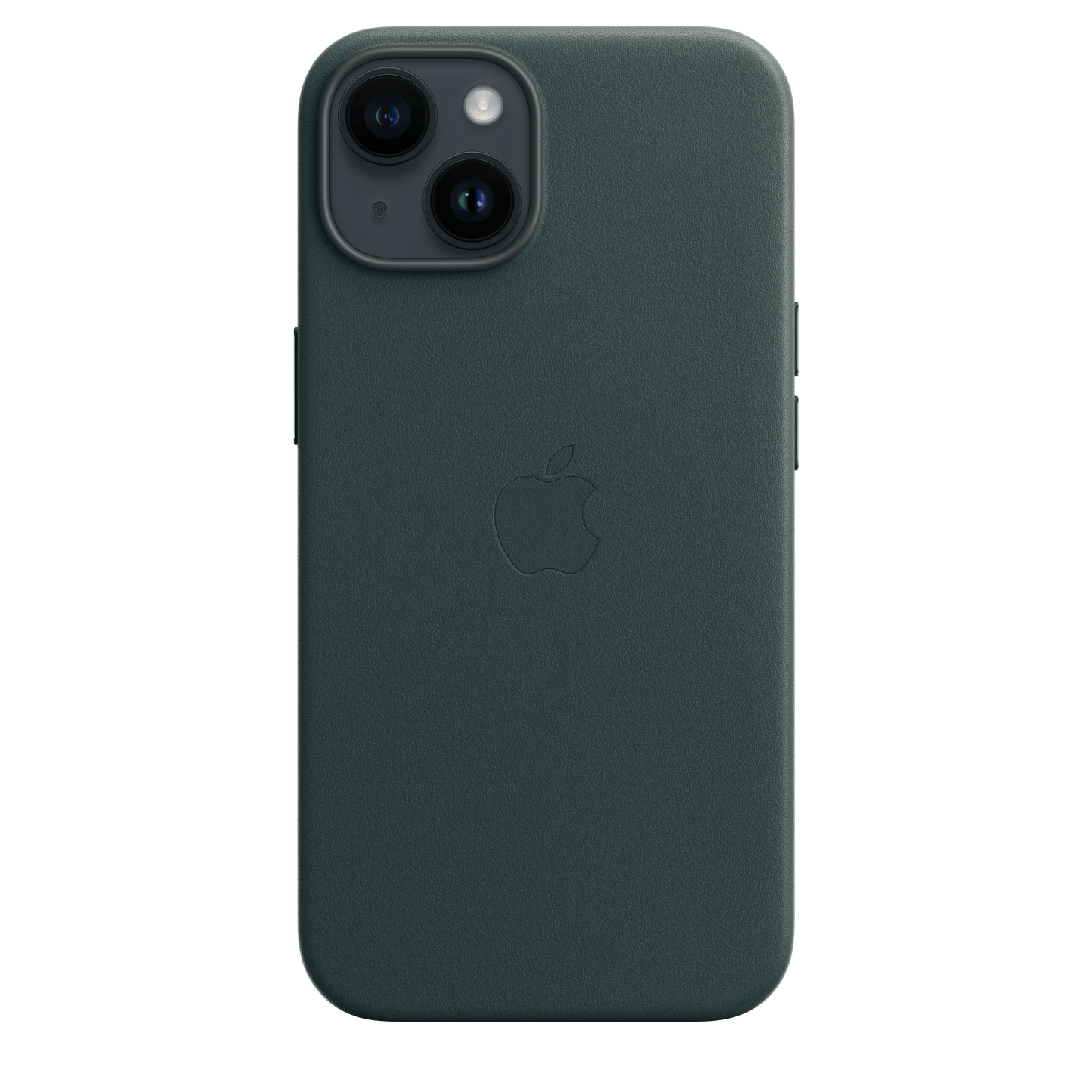 iPhone 14 Leather Case with MagSafe - Forest Green