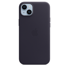 iPhone 14 Plus Leather Case with MagSafe - Ink