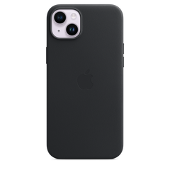 iPhone 14 Plus Leather Case with MagSafe - Ink