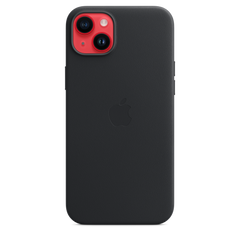iPhone 14 Plus Leather Case with MagSafe - Ink
