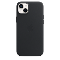 iPhone 14 Plus Leather Case with MagSafe - Ink