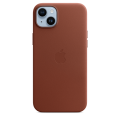 iPhone 14 Plus Leather Case with MagSafe - Umber