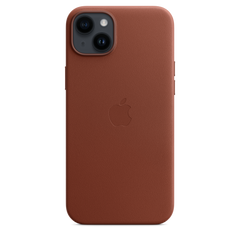 iPhone 14 Plus Leather Case with MagSafe - Umber