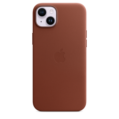 iPhone 14 Plus Leather Case with MagSafe - Umber