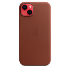 iPhone 14 Plus Leather Case with MagSafe - Umber