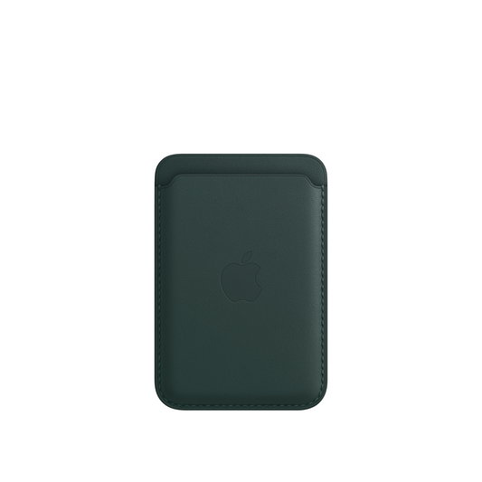 iPhone Leather Wallet with MagSafe - Forest Green