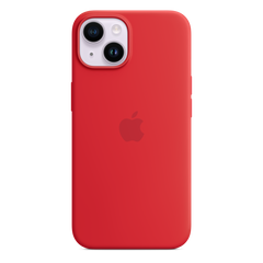 iPhone 14 Silicone Case with MagSafe - (PRODUCT)RED