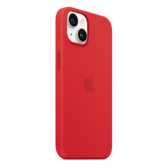iPhone 14 Silicone Case with MagSafe - (PRODUCT)RED