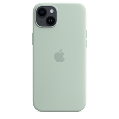 iPhone 14 Plus Silicone Case with MagSafe - Succulent