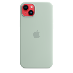 iPhone 14 Plus Silicone Case with MagSafe - Succulent