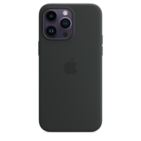 iPhone 14 Pro Max Silicone Case with MagSafe - Midnight