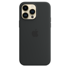 iPhone 14 Pro Max Silicone Case with MagSafe - Midnight